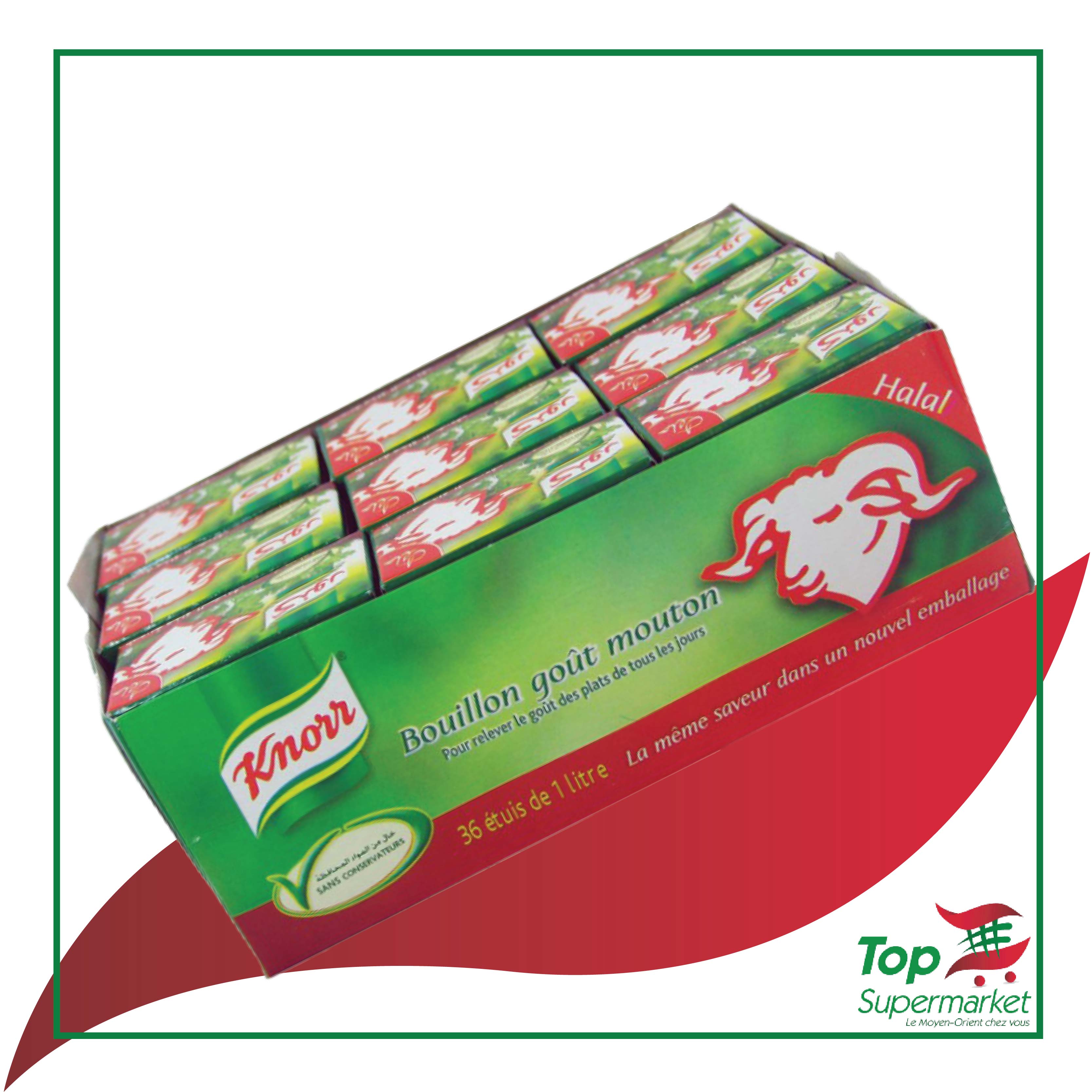 Knorr bouillon de mouton X36